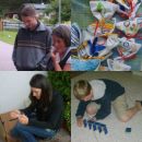 Buntes Treiben im Mittelalter